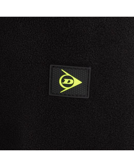 Dunlop Black Micro Fleece Hi-Vis Long Sleeve Softshell Jacket for men