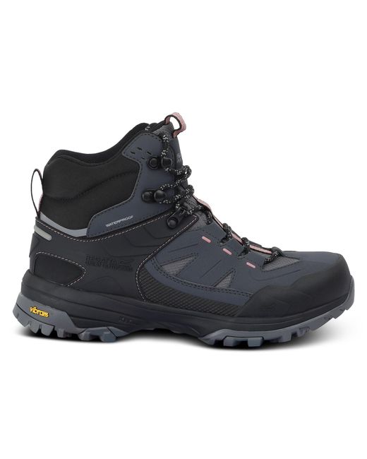 Regatta Black Regen Waterproof Isotex Boots