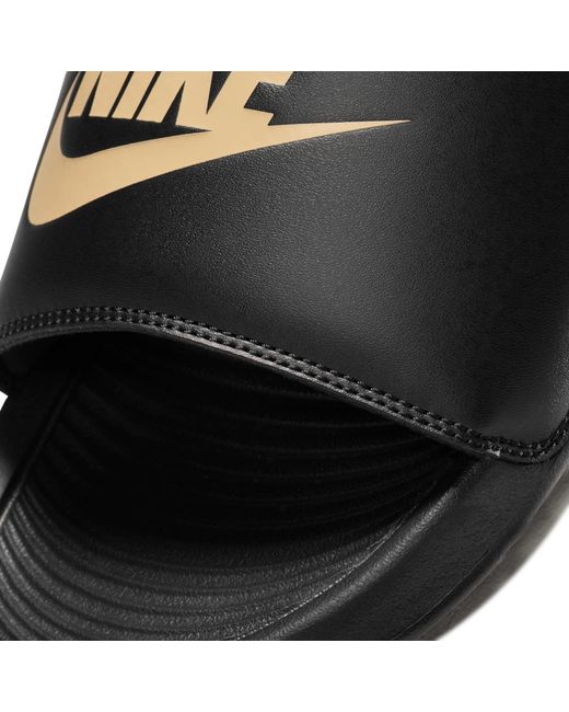 Nike Black Victori One Slides for men
