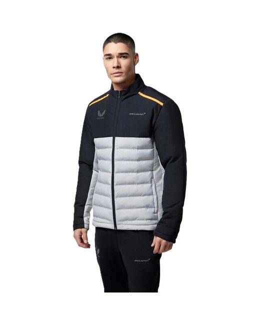 Castore Gray Licensed Rain Anorak Jacket for men