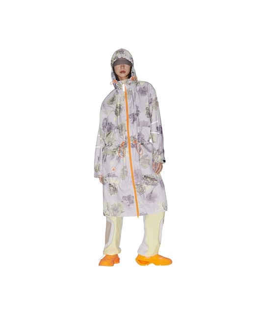 Adidas White Waterproof Insulated Parka