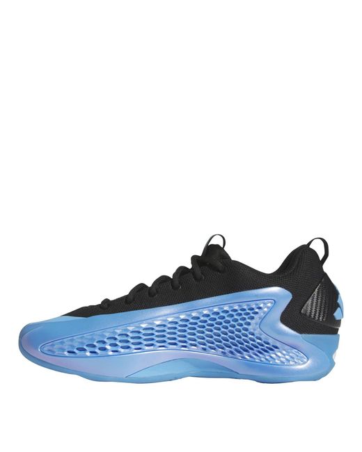 Adidas Blue Anthony Edwards 1 Low Basketball Trainers for men