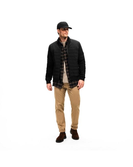 Barbour Black B.Intl Collins Quilted Jacket for men