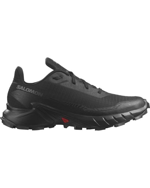 Salomon Black Alphacross 5 Trail Running Shoes