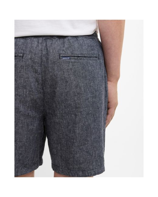 Barbour Gray Chino Shorts for men