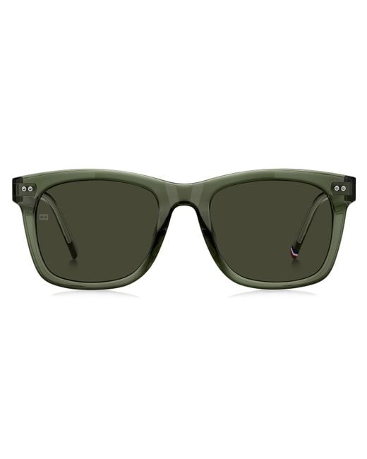 Tommy Hilfiger Green Hil Sun Rectangular Sn63 for men