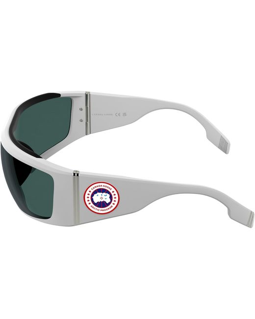 Canada Goose Green Summit Wrap Sunglasses for men