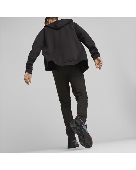 PUMA Black Tech Open Hem Poly Jogger for men