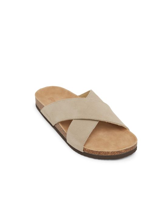 Bench Brown Peel Flat Sandal for men