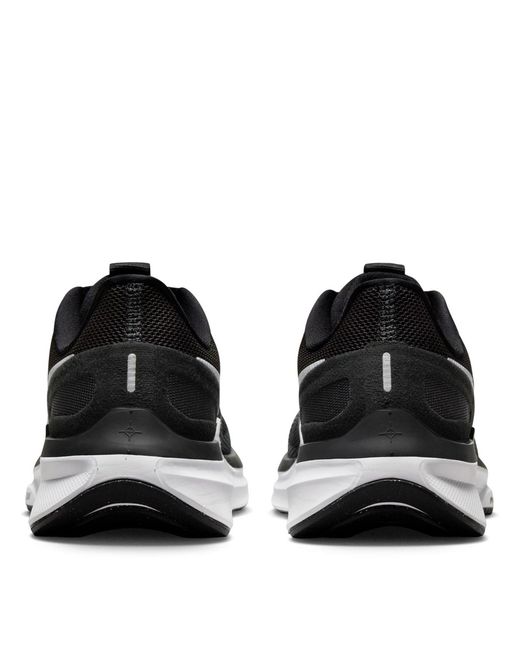 Nike Black Air Zoom Structure 25 Road Running Shoes