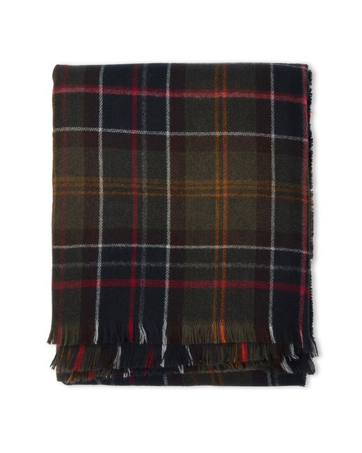 Barbour Black Montieth Scarf