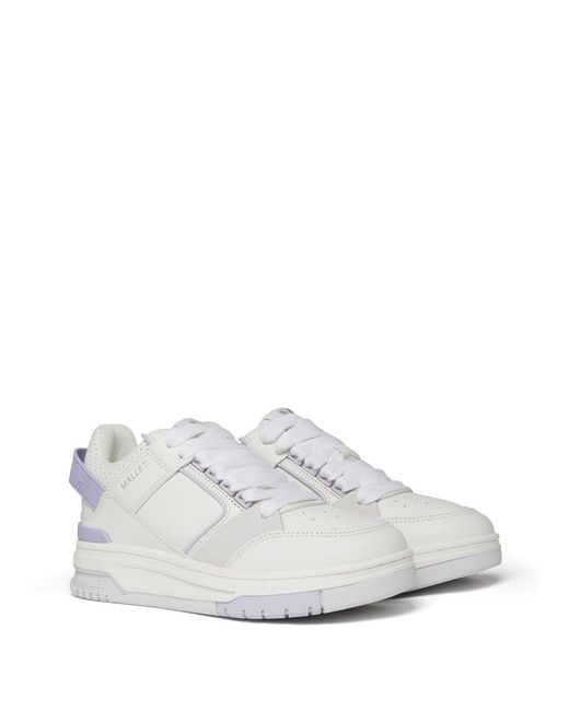 Mallet White Compton Trainers