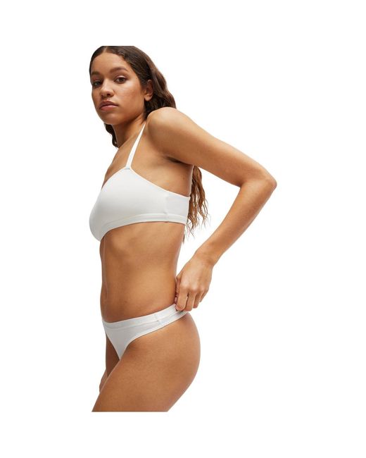 Boss White Thong Ci 10253667 01
