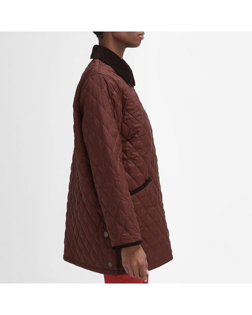 Barbour Brown Quilted Jacket