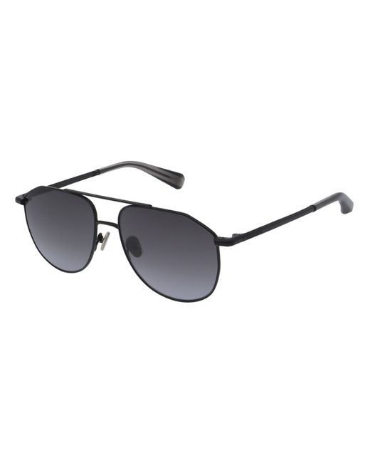 AllSaints Black Moe Aviator Sunglasses