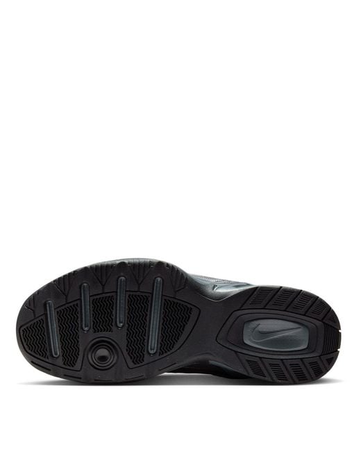 Nike Gray Air Monarch Iv Training Shoes for men
