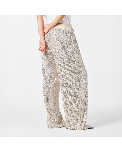 Boss Natural Tilloi Palazzo Trousers