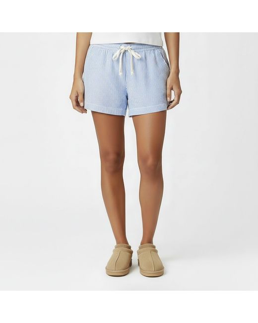 Jack Wills Blue Linen Shorts