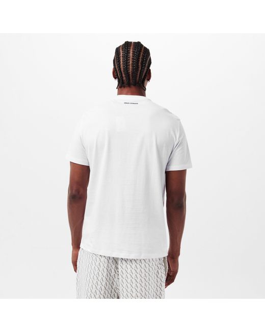 ARMANI EXCHANGE White T-Shirt for men