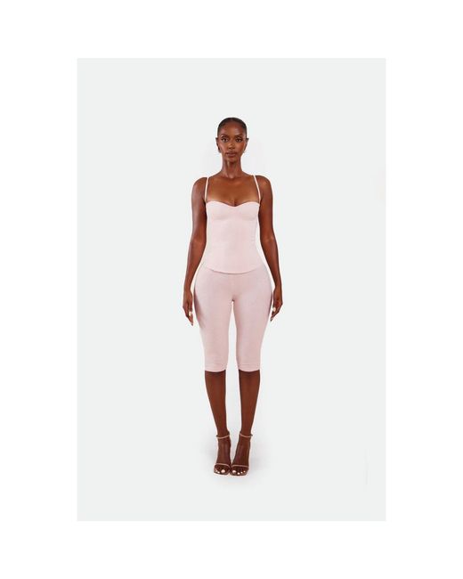 Mars the Label Red Brielle Capris
