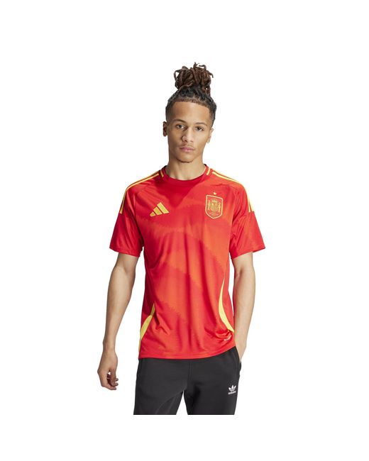 Adidas Red Spain Home Shirt 2024 Adults