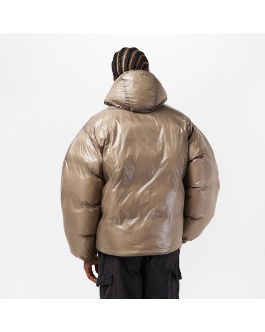 Roa Gray Smooth Down Quilted Jacket for men