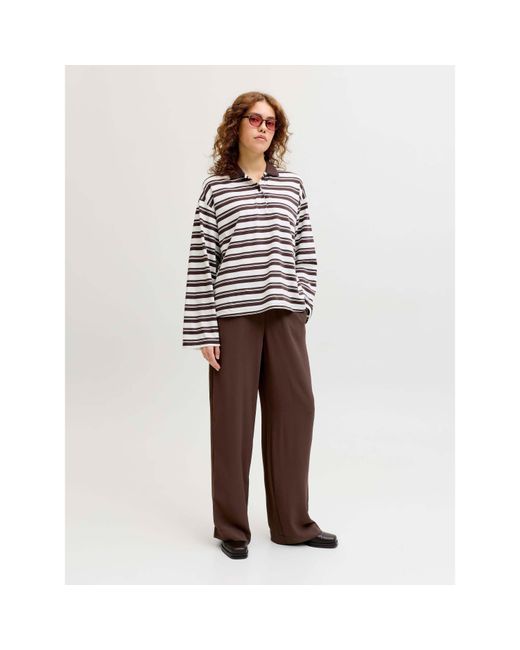 JJXX Brown Jack Lia Loose Pants Ladies