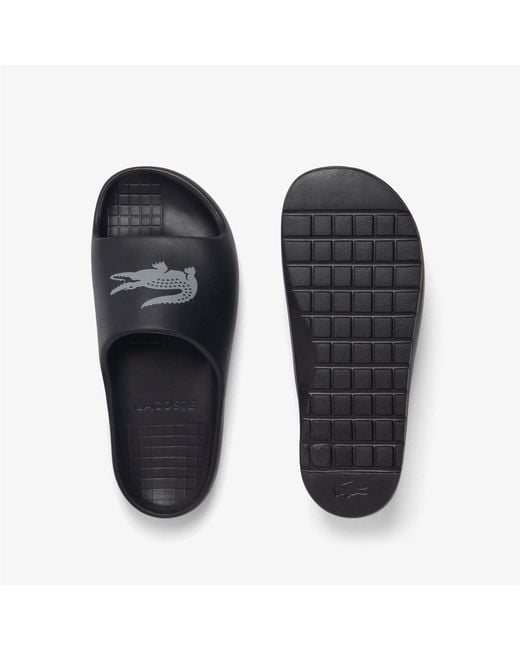 Lacoste Black Serve Slide 2.0 for men