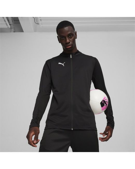 PUMA Black Performance Moisture-Wicking Training Jacket for men