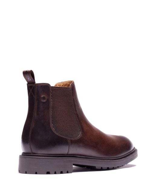 Base London Brown Roebuck Chelsea Boot for men