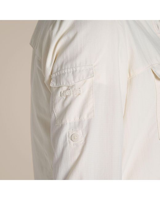 Craghoppers White Nosilife Adventure Iii Quick-Drying Shirt