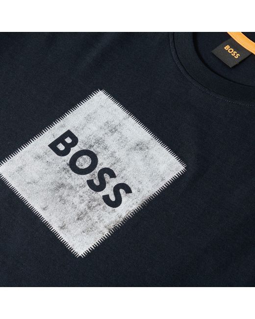 Boss Blue Te Stitch 10260136 01 for men