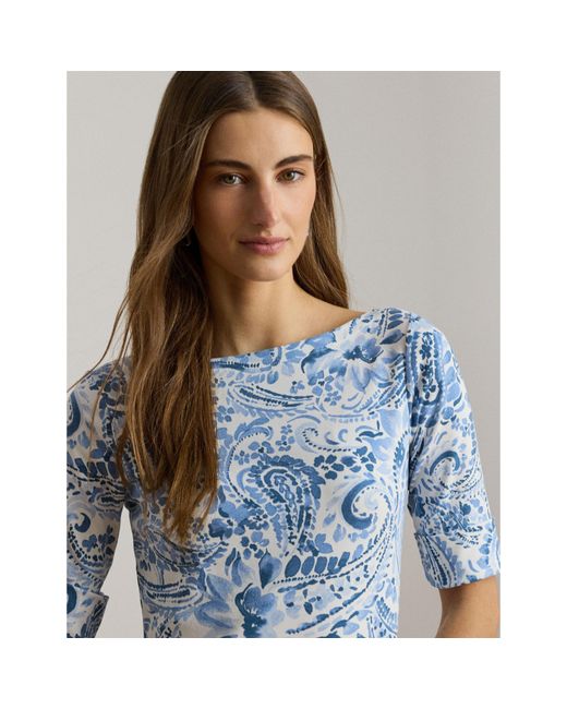 Ralph Lauren Blue Tea Dress