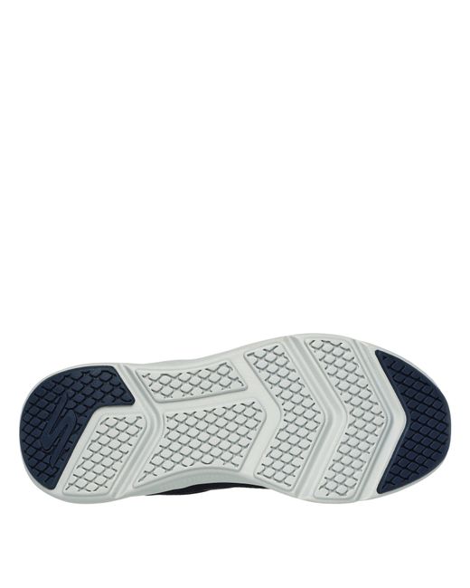 Skechers Blue Otg Elevate Slip On Trainers