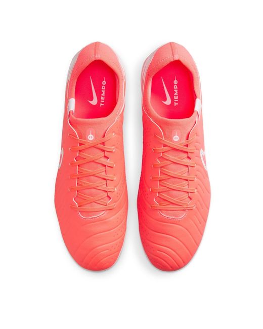 Nike Pink Tiempo Legend 10 Pro Adults Artificial Ground Boots for men