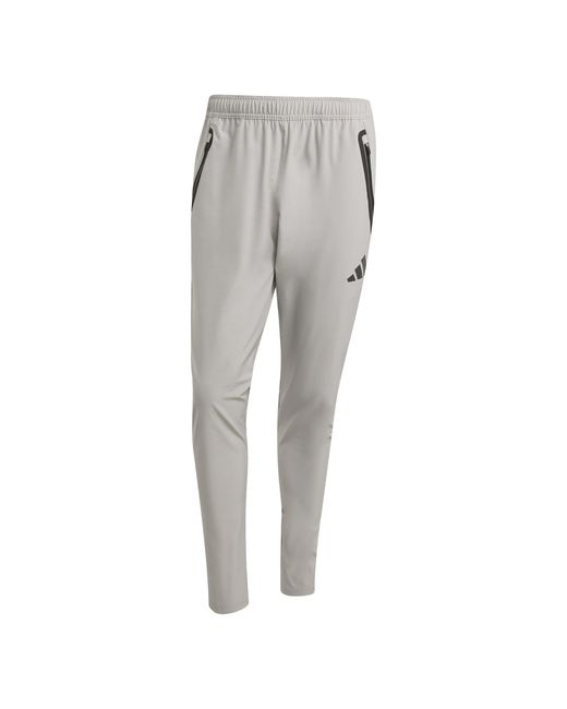 Adidas Gray Tiro 25 Competition Vis Tech Travel Pants for men