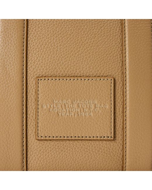 Marc Jacobs Metallic Small Leather Tote Bag