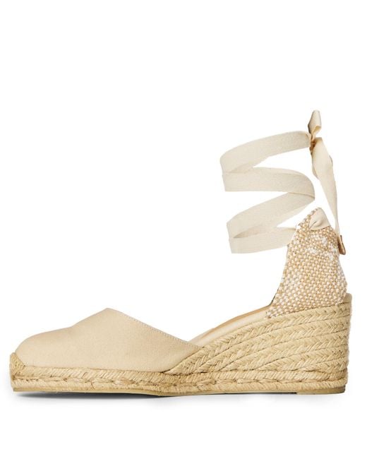 Castaner Natural Carina Wedge Sandal