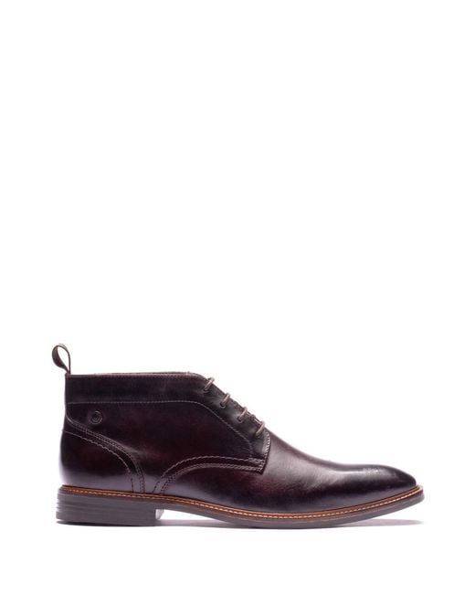 Base London Purple Belgrave Chukka Boot for men