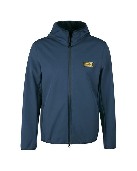 Barbour Blue Coldwell Softshell Jacket for men