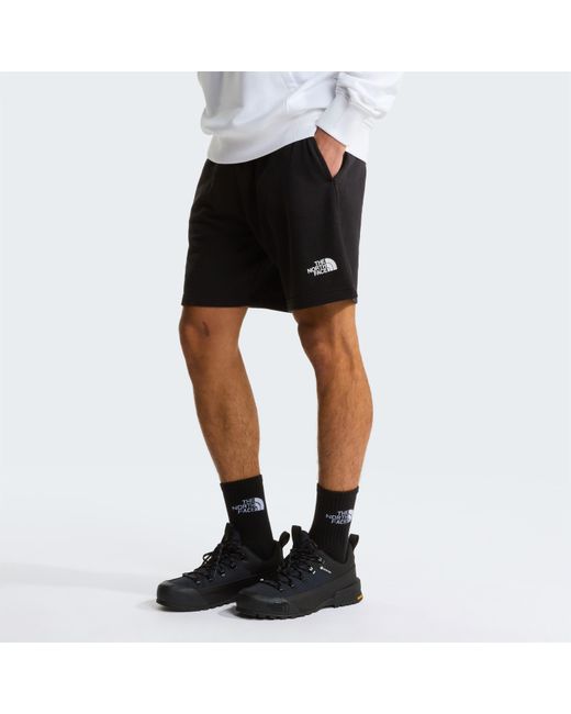 The North Face Black Tnf Simple Dome Fleece Short for men