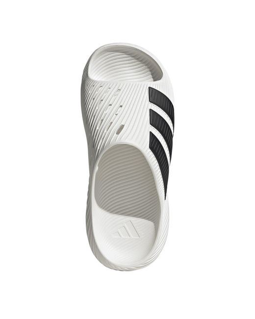 Adidas White Pool Sliders for men