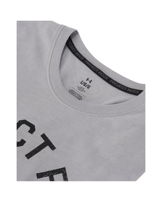 Under Armour Gray Regular Fit Graphic T-Shirt for men