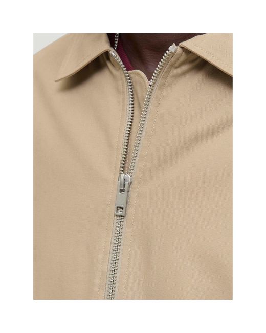 Jack & Jones Natural Dover Worker Jacket for men