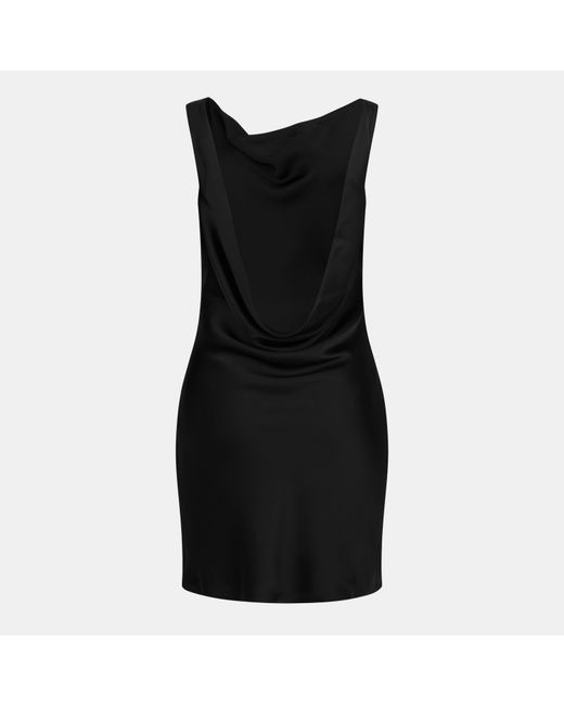 Norma Kamali Black Mini Dress