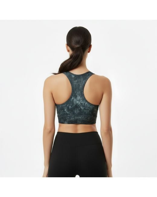 Usa Pro Gray Pro Core Racer Back Sports Bra Ladies