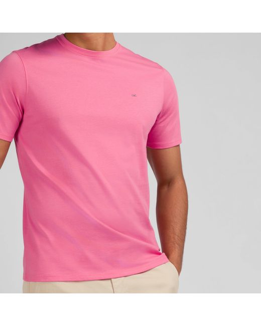 Eden Park Pink Short-Sleeved T-Shirt for men