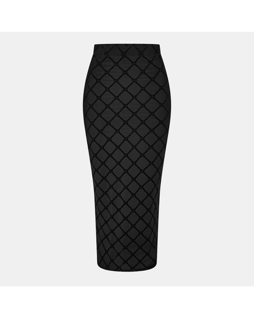 HUGO Black Maxi Nataris Skirt