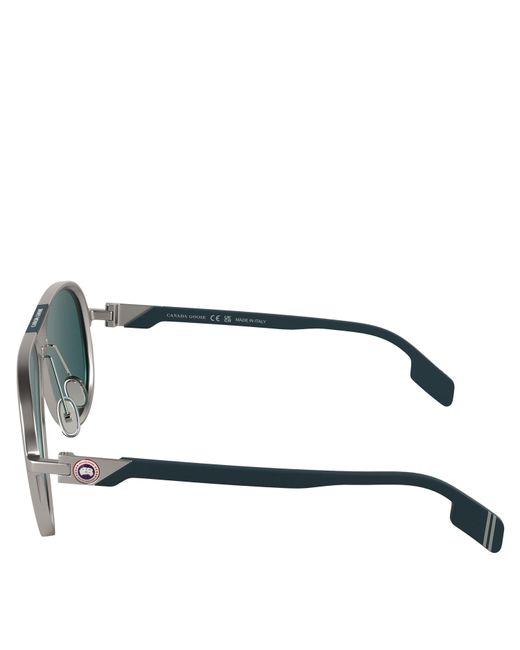Canada Goose Blue Robson Aviator Sunglasses for men
