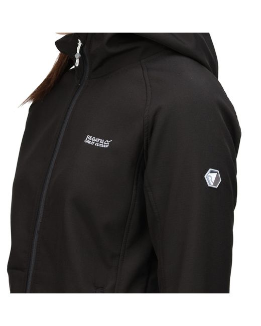 Regatta Black Wmns Arec Iii Softshell Jacket